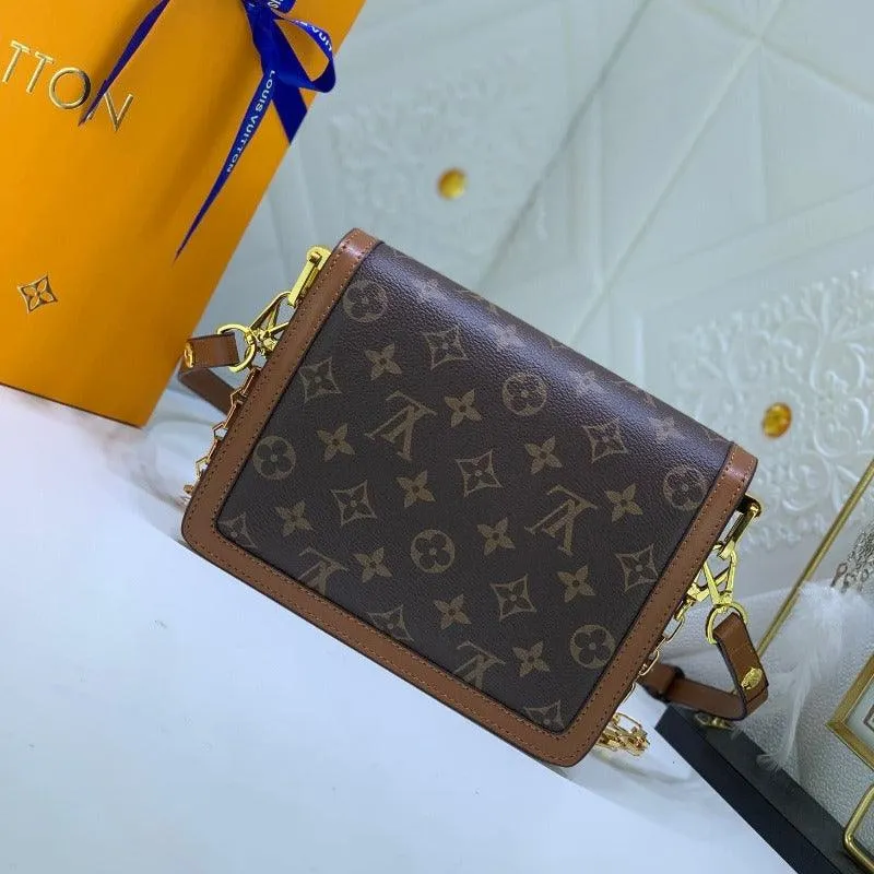 1984 - DAUPHINE MM Bag Brown