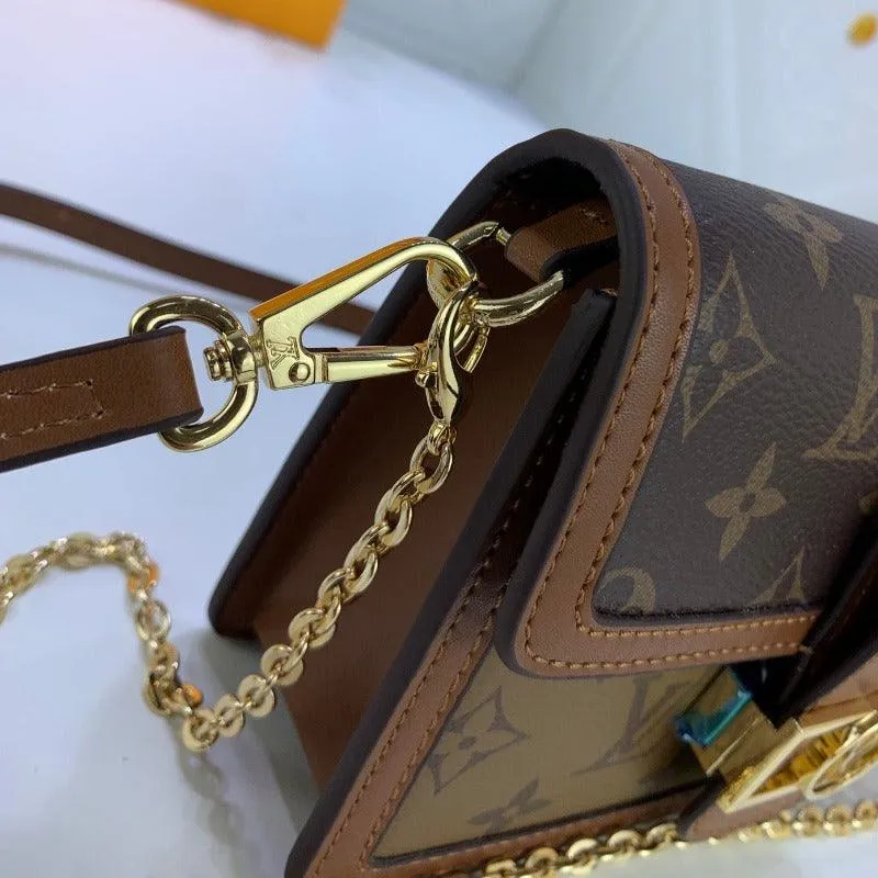 1984 - DAUPHINE MM Bag Brown