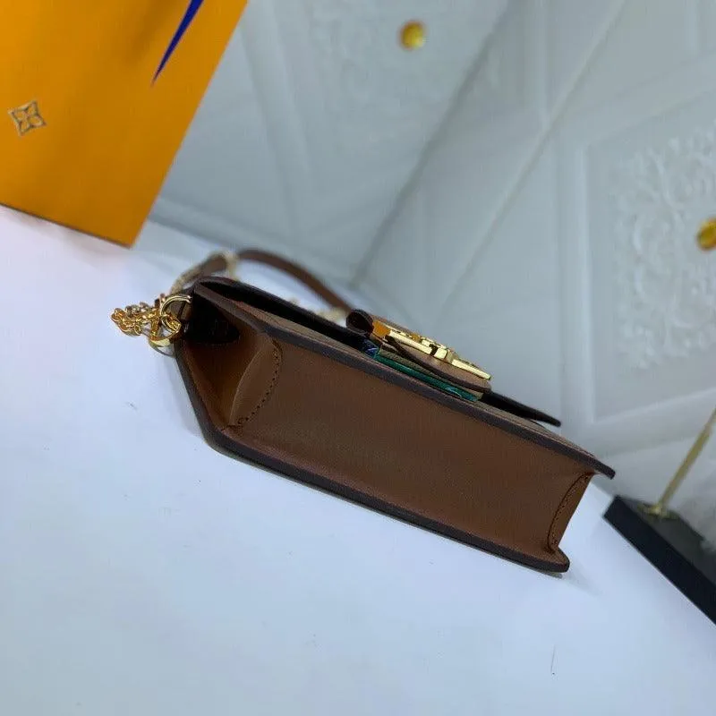 1984 - DAUPHINE MM Bag Brown