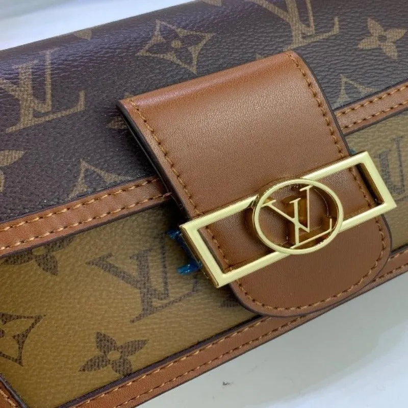 1984 - DAUPHINE MM Bag Brown