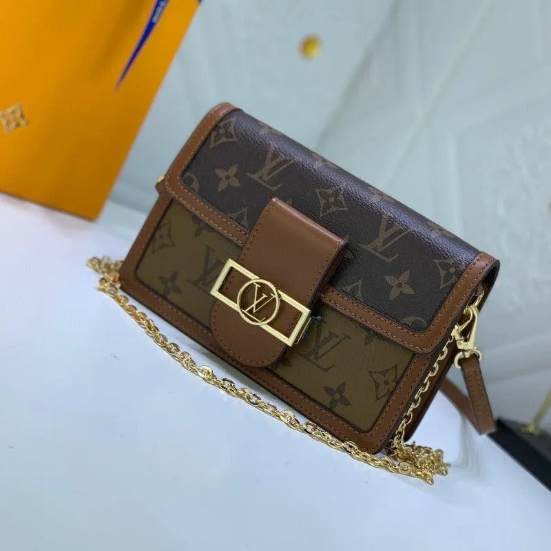 1984 - DAUPHINE MM Bag Brown