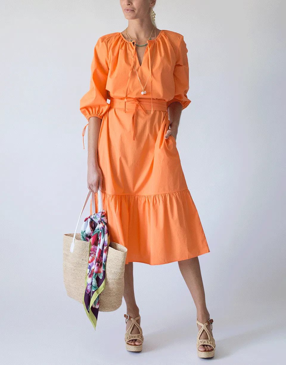 Côte d'Azur Raffia & Leather Tote Bag