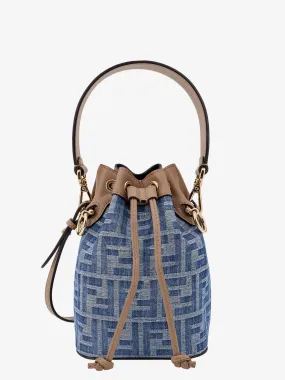 Fendi Woman Fendi Woman Blue Bucket Bags
