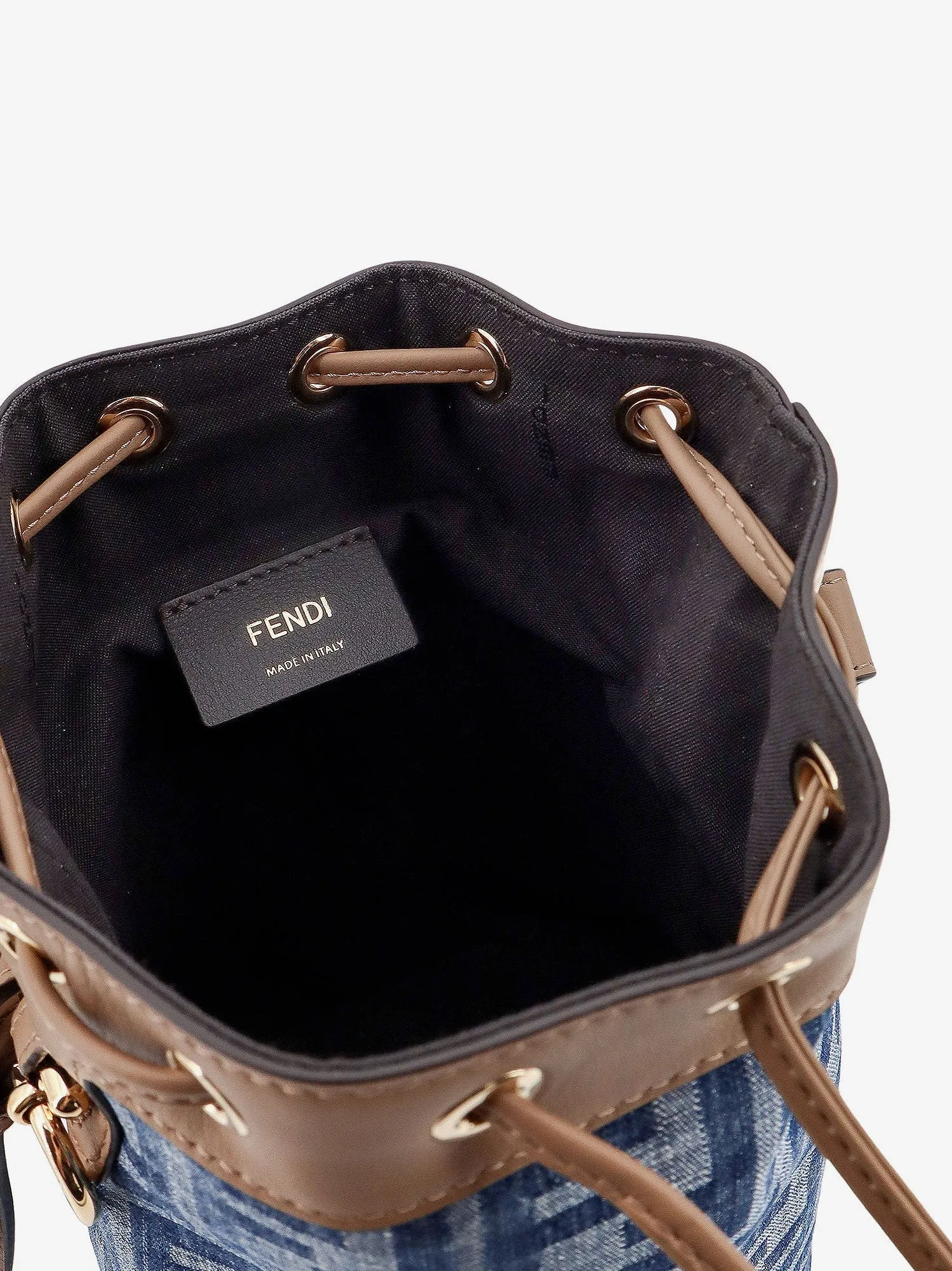 Fendi Woman Fendi Woman Blue Bucket Bags