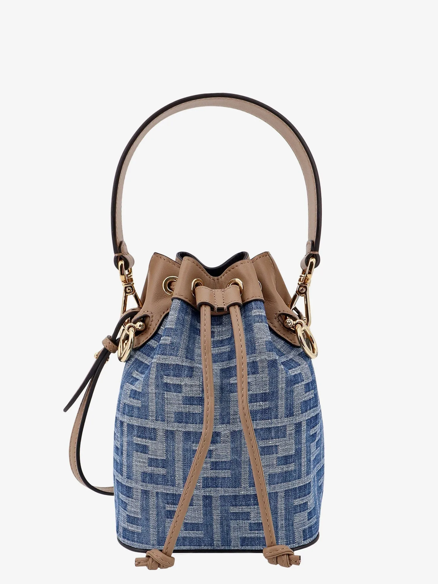 Fendi Woman Fendi Woman Blue Bucket Bags