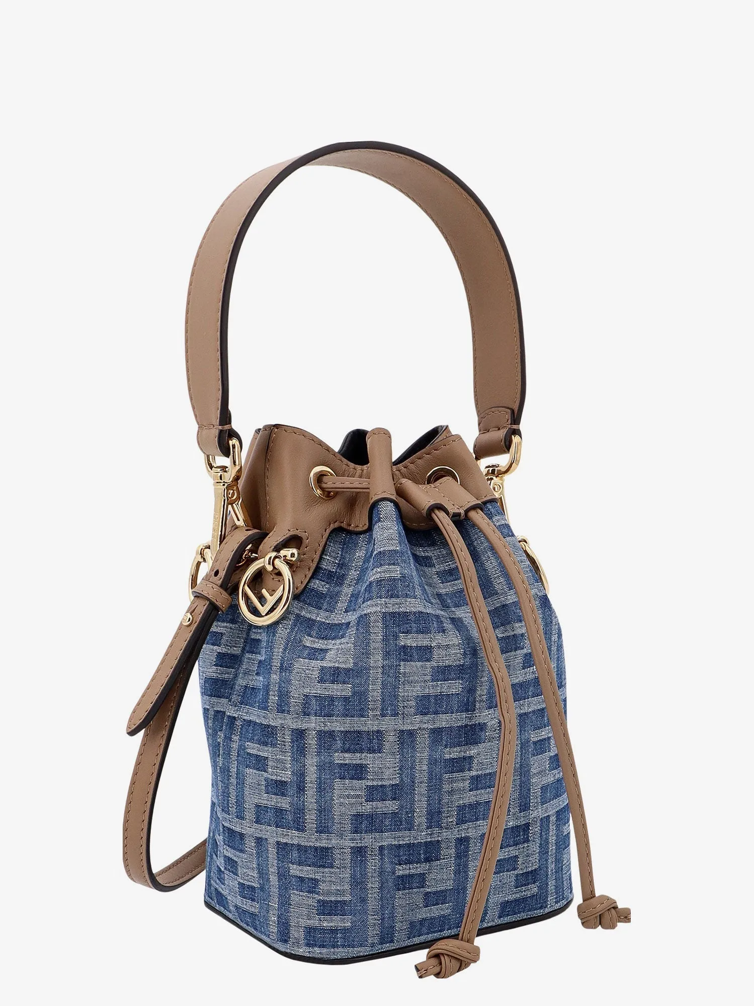 Fendi Woman Fendi Woman Blue Bucket Bags