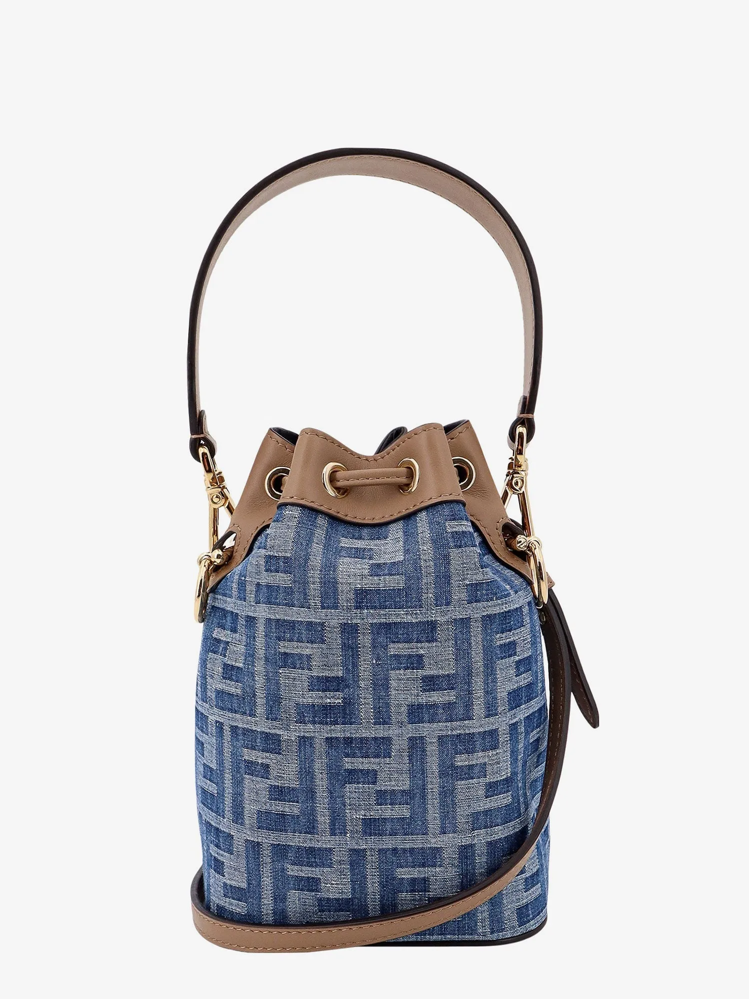 Fendi Woman Fendi Woman Blue Bucket Bags