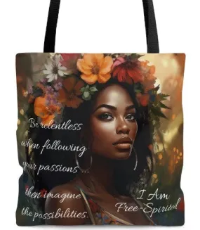 Free Spirited - tote bag