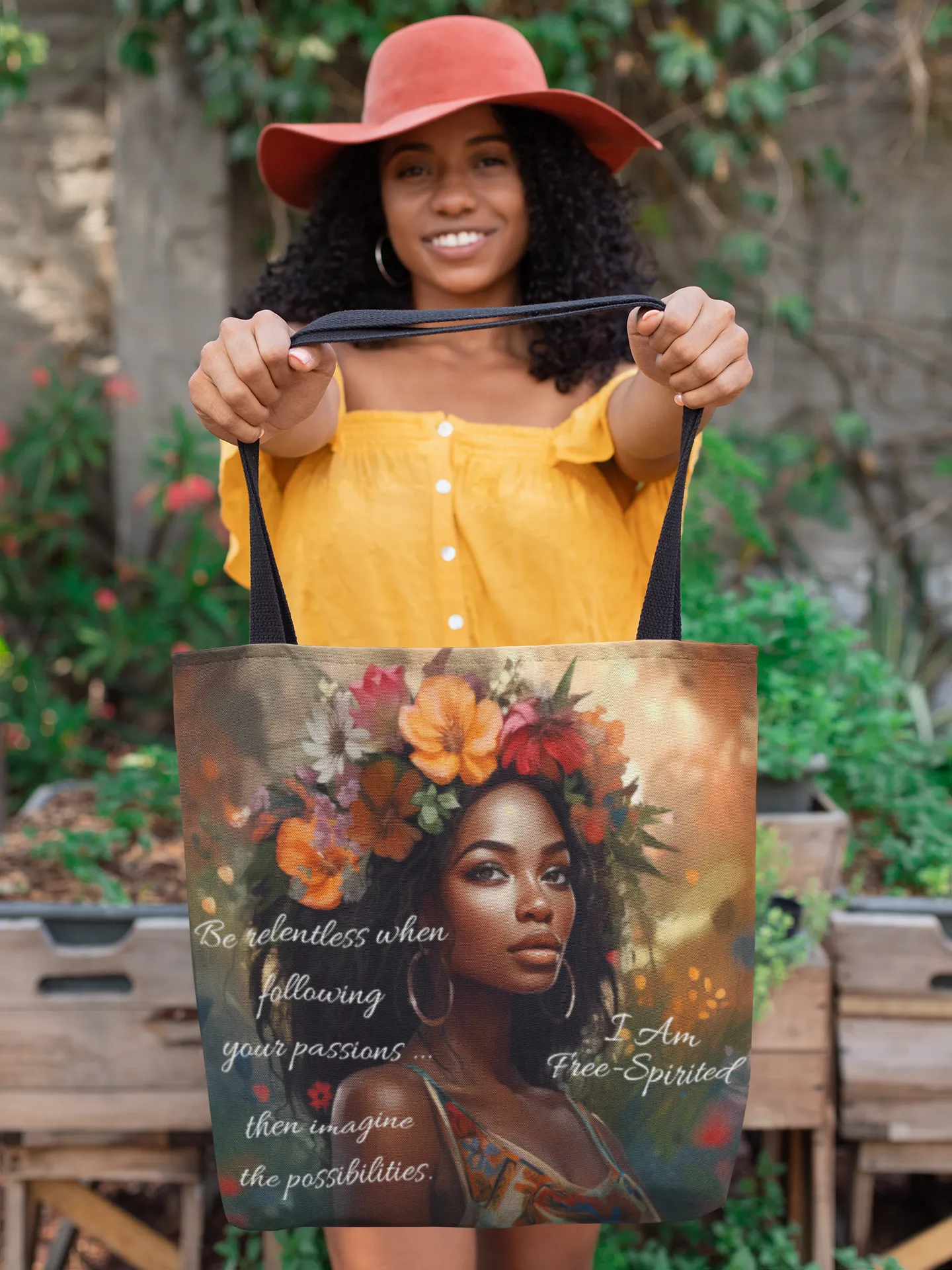 Free Spirited - tote bag
