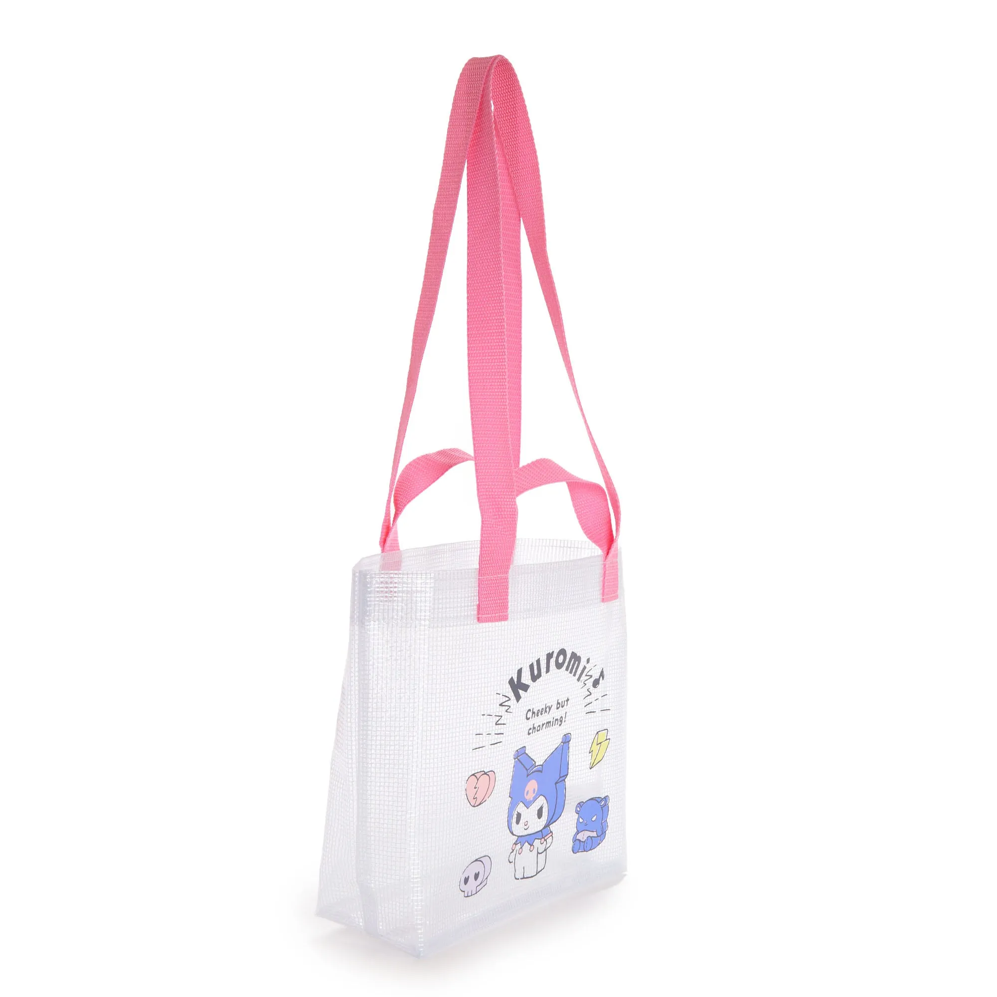 Kuromi 2-Way Vinyl Tote Bag (Besties Friend Series)