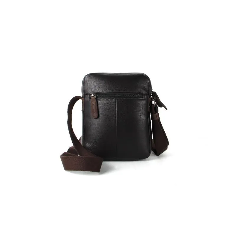 Picard Winter Men's Leather Shoulder Bag with Flap (Cafe)