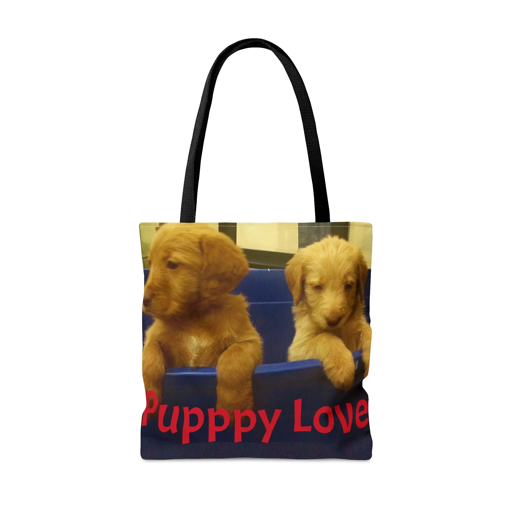 Puppy Love AOP Tote Bag