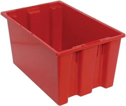 Quantum SNT240 Stack & Nest Totes, 15.5" x 23.5" x 12"