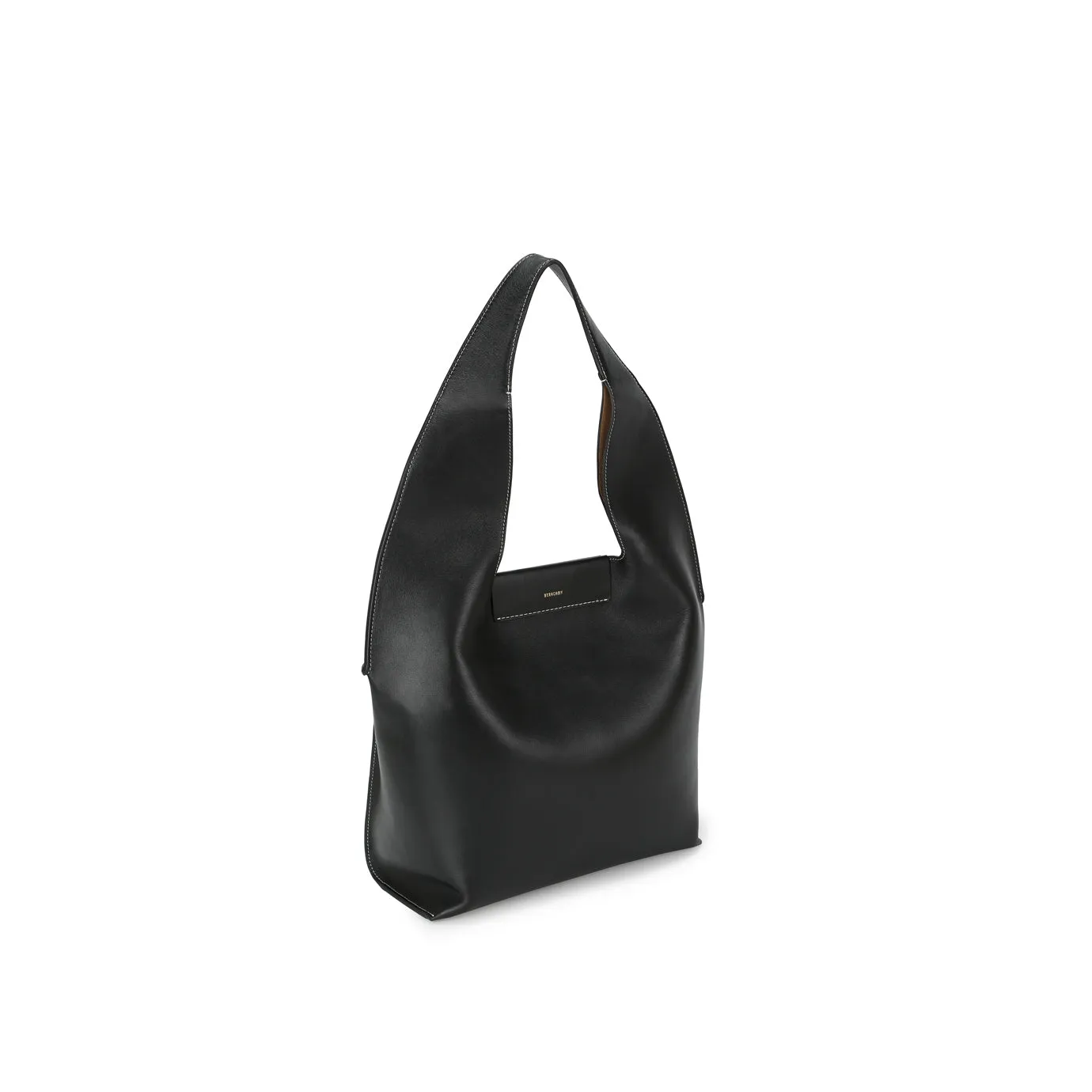 Sac Hobo Sculpture Drapée - Noir