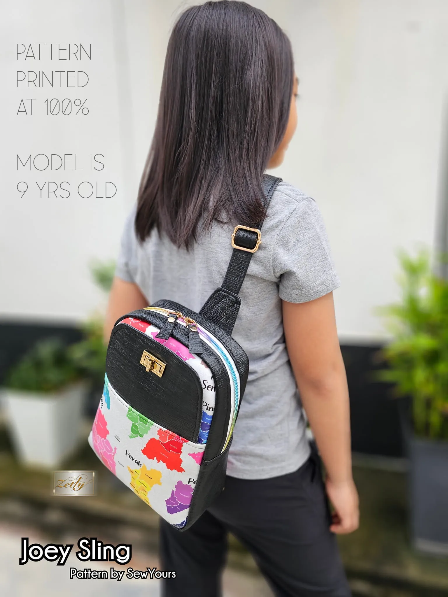 Sewing Pattern with video | The Joey Sling