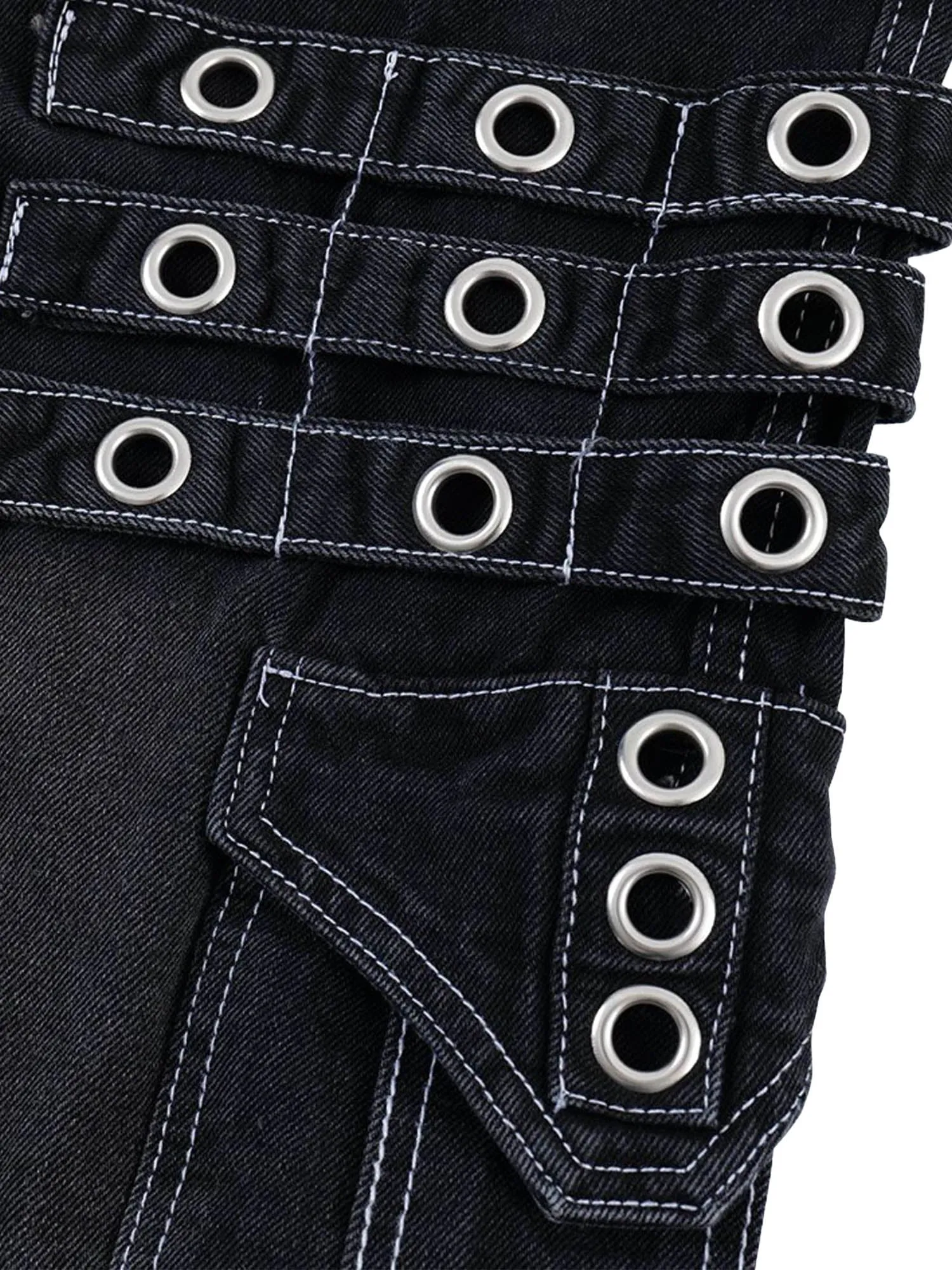 Sneakerhill American Street Style Heavy Duty Jeans
