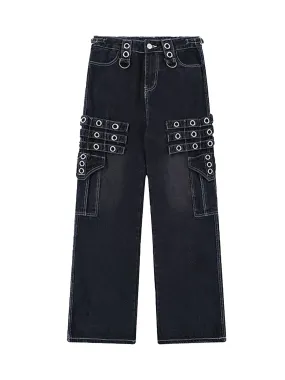 Sneakerhill American Street Style Heavy Duty Jeans