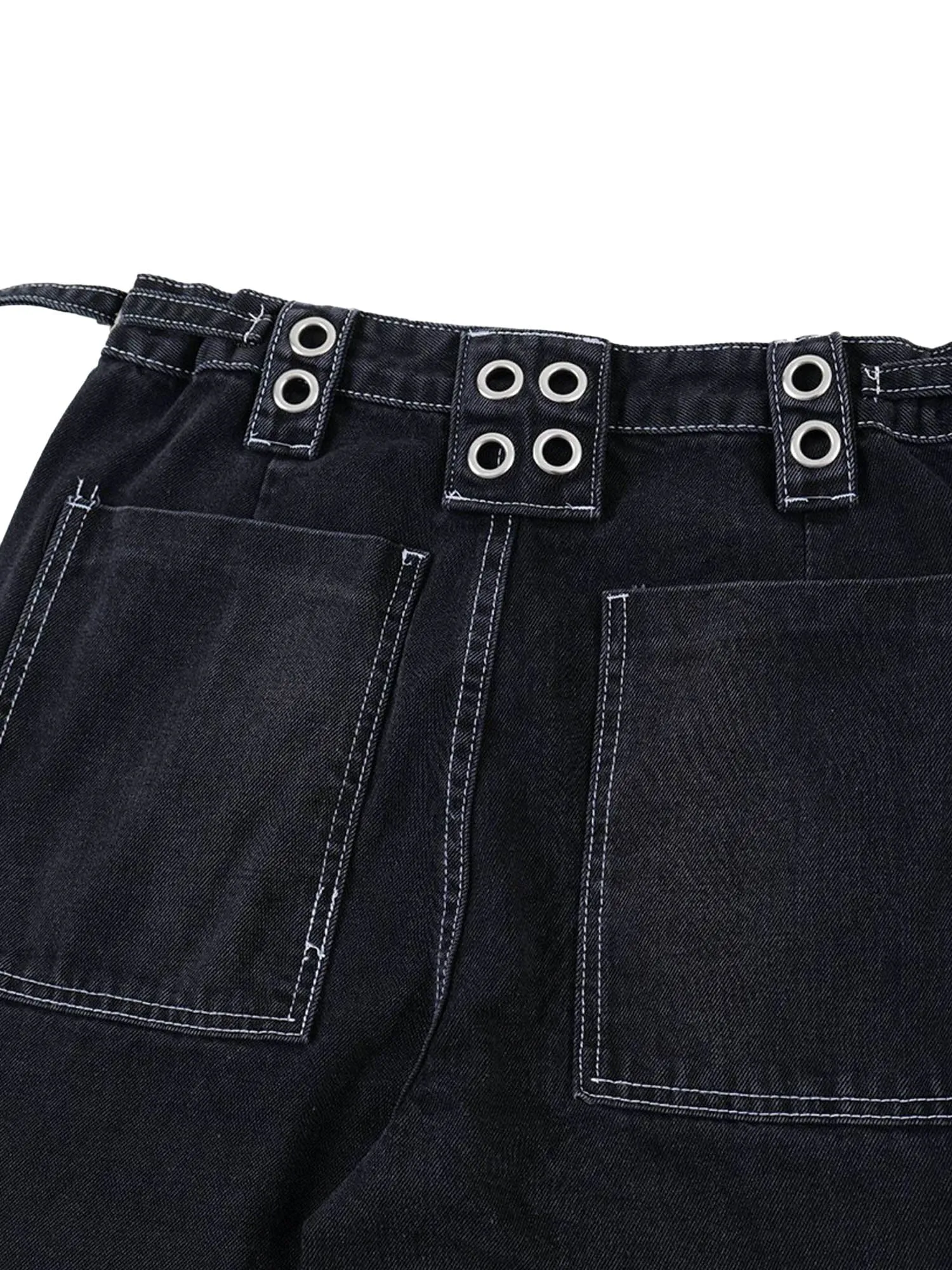 Sneakerhill American Street Style Heavy Duty Jeans
