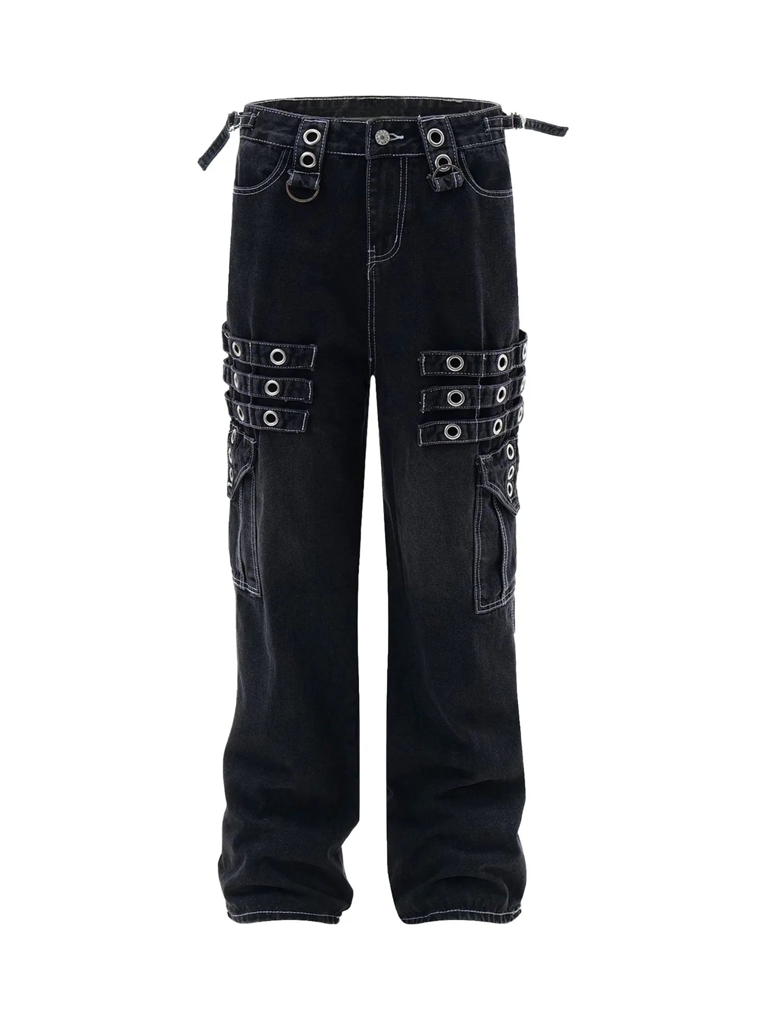Sneakerhill American Street Style Heavy Duty Jeans