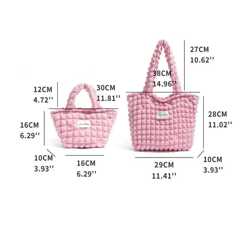 Soft Girl Popcorn Handbag