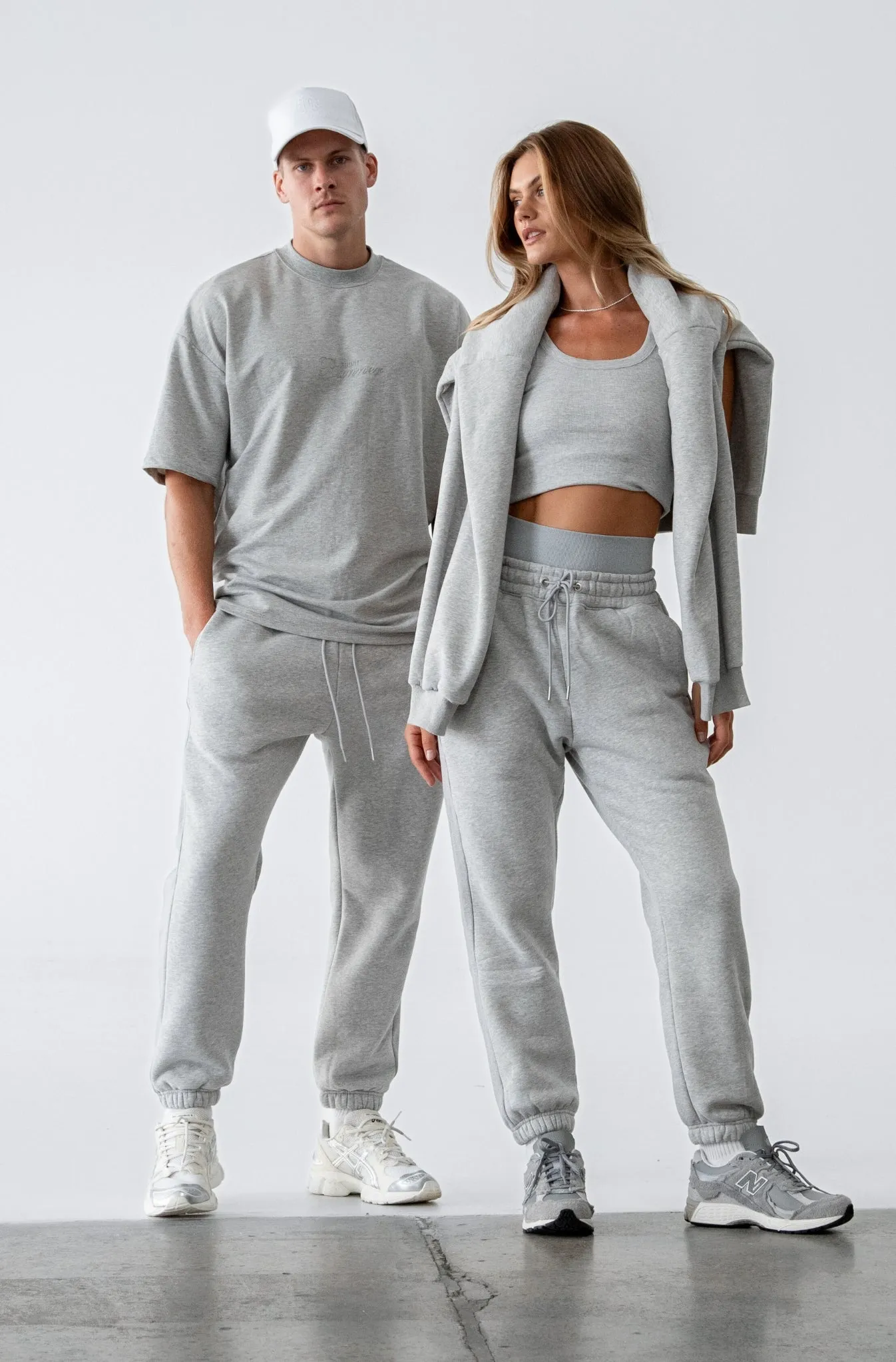 Staple Sweatpant - Grey Marle