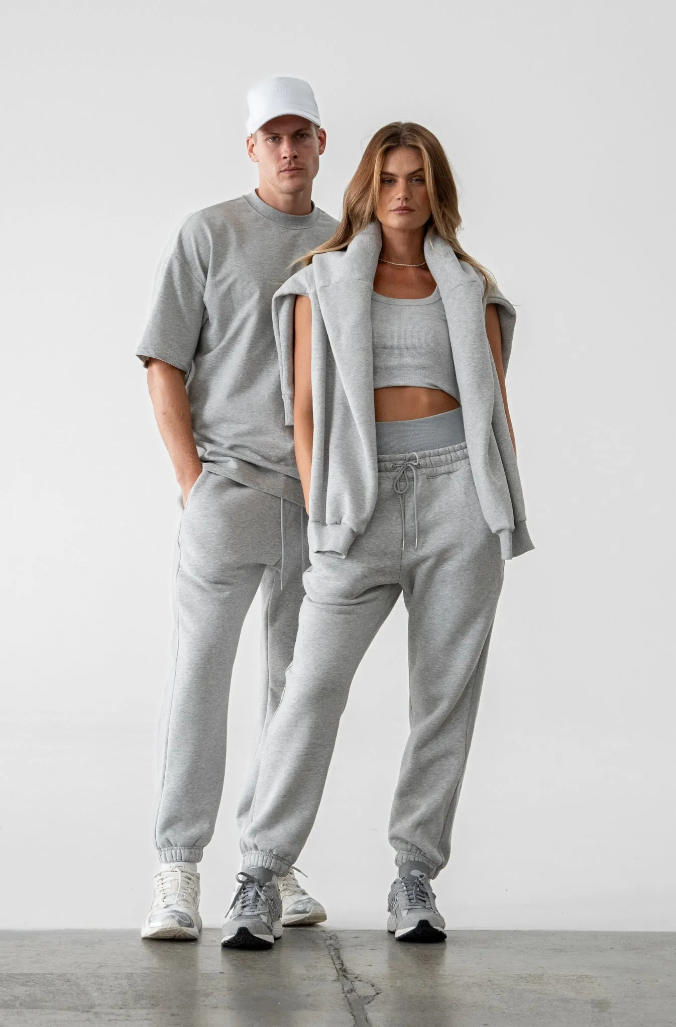 Staple Sweatpant - Grey Marle