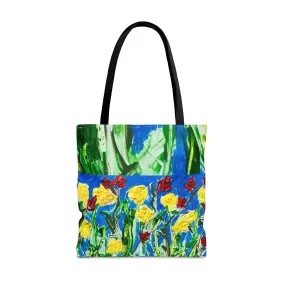 Wild Roses AOP Tote Bag
