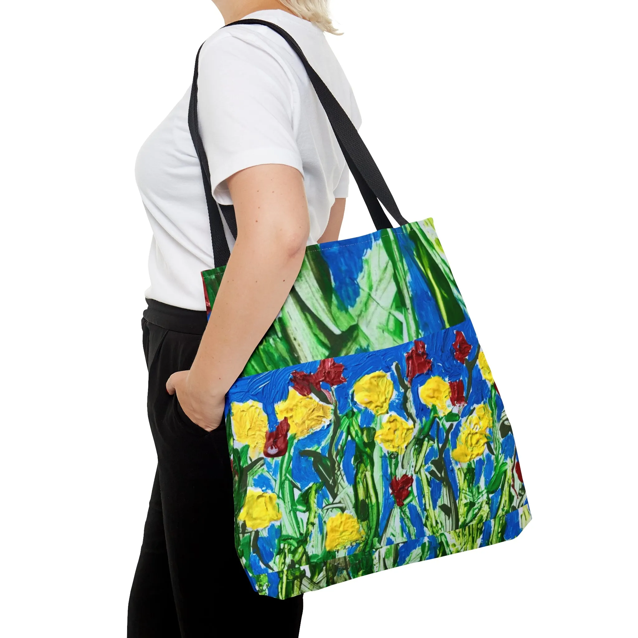 Wild Roses AOP Tote Bag